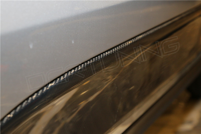 2014 - on Porsche Macan Carbon Fiber Door Sill Plate Cover (4)