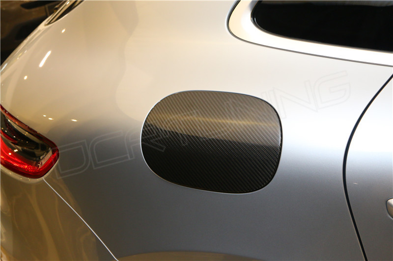 2014 - on Porsche Macan Carbon Fiber Fuel Cap Cover (1)