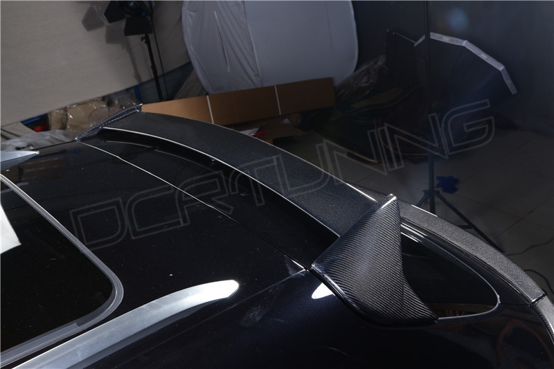 2014 - on Porsche Macan Carbon Fiber Roof Spoiler (6)
