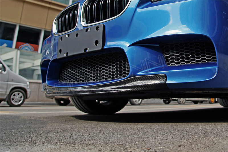 BMW F10 M5 Carbon Fiber Lip Spoiler (1)