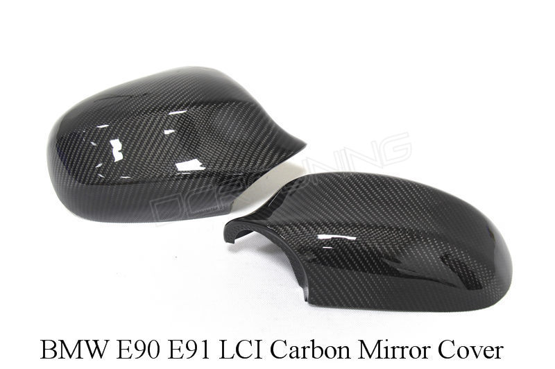 BMW E90 E91 Carbon Fiber Mirror Cover LCI (1)