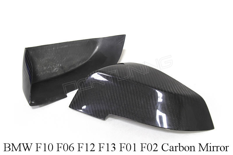 BMW F10 F07 F06 F12 F13 F01 F02 Carbon Mirror Cover LCI (1)