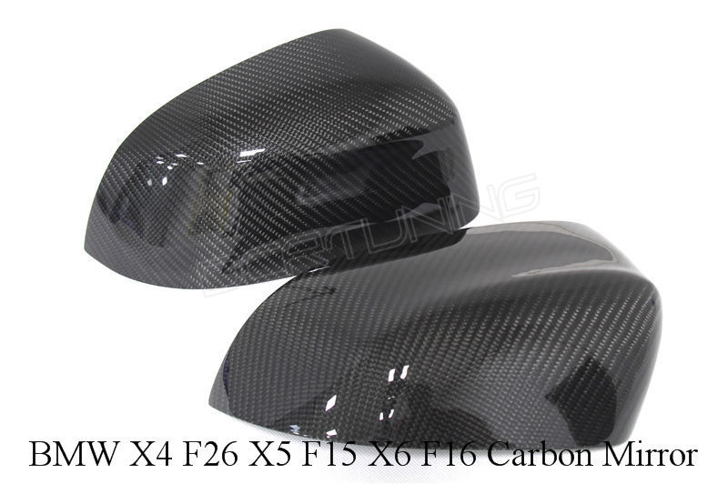 BMW X4 X5 X6 F26 F15 F16 Carbon Fiber Mirror Cover (1)