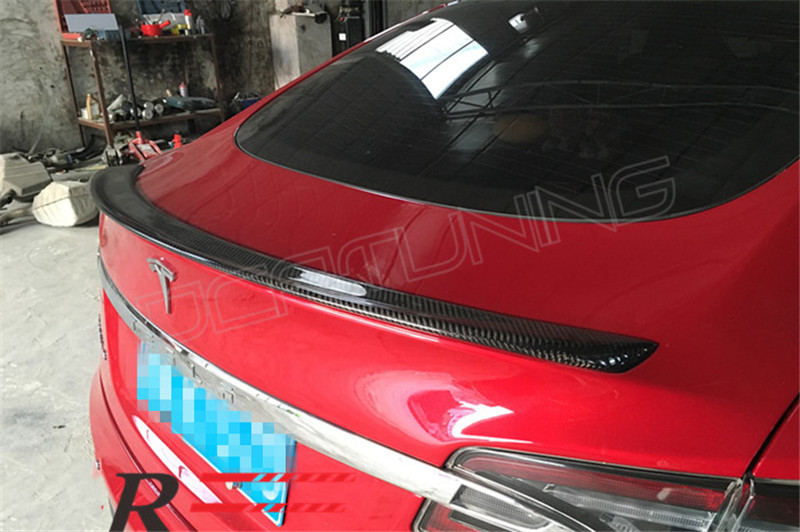 Tesla Carbon Fiber Spoiler 2014 Tesla Model S 1 Dcr Tuning