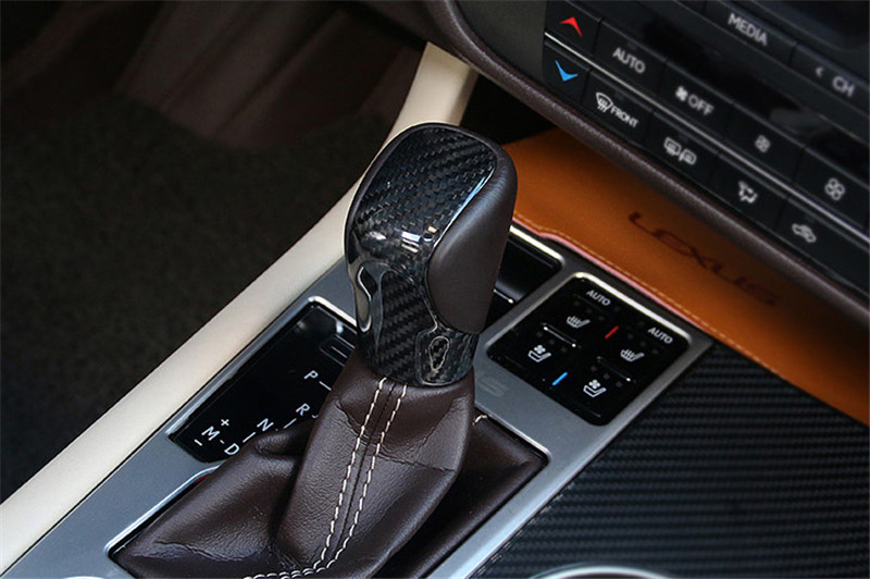Lexus NX ES RX IS RC Carbon Fiber Gear Shift Knob Cover