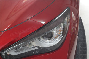 Infiniti Q50 Carbon Fiber Eye Lid Dry Carbon