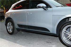 2014 - on Porsche Macan Carbon Fiber Door Sill Plate Cover (1)