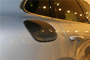 2014 - on Porsche Macan Carbon Fiber Fuel Cap Cover (2)