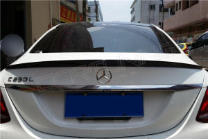 Mercedes Benz W205 Carbon Fiber Rear Spoiler - Dry Carbon