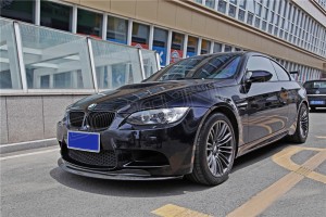 BMW E92 E93 M3 Carbon Fiber Front Lip GTS Style (1)