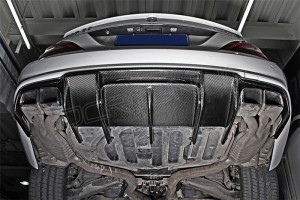 Mercedes Benz CLS W218 CLS63 Carbon Fiber Rear Diffuser (2)