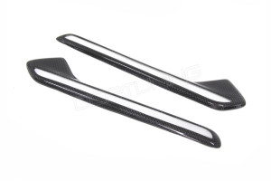 BMW F06 F12 F13 M6 Carbon Fiber Fender Light Cover (1)