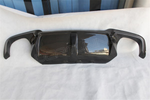 BMW F10 M5 Carbon Fiber Rear Diffuser One Fin (1)