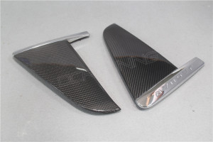 Jaguar XF Carbon Fiber Fender Trim Cover (1)