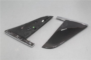 Jaguar XF Carbon Fiber Fender Trim Cover (1)