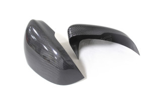 Jaguar XJ XK XF Carbon Fiber Mirror Cover (1)