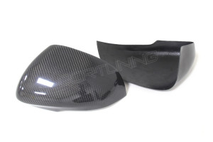 Jaguar XJ XK XF Carbon Fiber Mirror Cover (1)