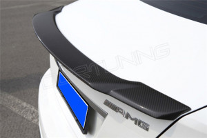 Mercedes Benz C Class W204 C63 AMG Carbon Spoiler C74 Style (1)