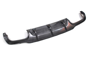 Mercedes Benz W204 C63 Amg Carbon Fiber Rear Diffuser Without Hole 2012 - 2014 (1)
