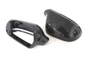 Audi A4 A5 A6 Q3 Carbon Fiber Mirror Cover (1)
