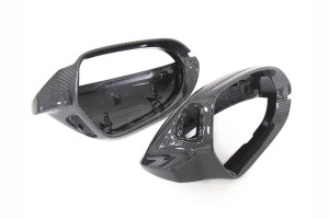 Audi A6 S6 RS6 Carbon Fiber Mirror Cover (1)