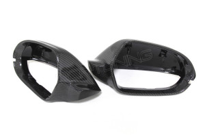 Audi A6 S6 RS6 Carbon Fiber Mirror Cover (1)