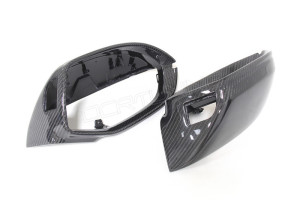 Audi A7 S7 RS7 Carbon Fiber Mirror Cover (1)