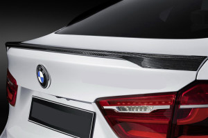 BMW X6 F16 Carbon Rear Trunk Spoiler M Peformance Style