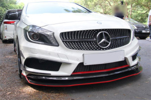 Mercedes Benz A Class W176 A45 AMG Carbon Front Lip (1)
