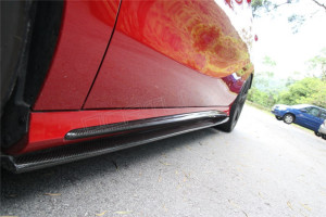 Mercedes Benz A45 AMG A Class W176 Carbon Fiber Side Skirt (1)