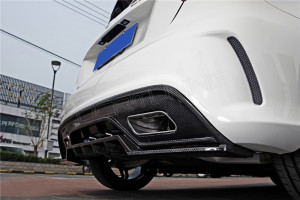 Mercedes Benz A45 Amg A250 A260 Carbon Fiber Rear Diffuser (1)