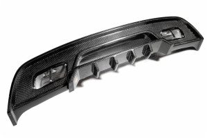 Mercedes Benz A45 Amg A250 A260 Carbon Fiber Rear Diffuser (1)