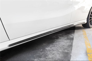 Mercedes Benz A45 CLA45 AMG Carbon Fiber Side Skirts OEM Style (1)