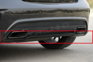 Mercedes Benz A45 Carbon Fiber Rear Lip OEM Style (1)