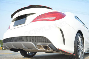 Mercedes Benz W117 CLA AMG Carbon Rear Spoiler FD Style (1)