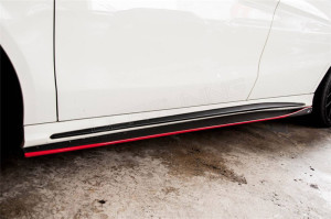Mercedes Benz W117 CLA45 Carbon Fiber Side Skirt (1)