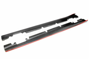 Mercedes Benz W117 CLA45 Carbon Fiber Side Skirt (1)
