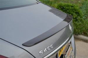 Mercedes Benz W222 S Class Carbon Fiber Rear Spoiler