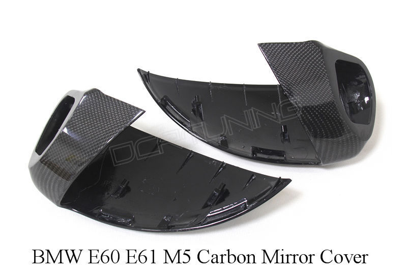BMW E60 E61 M5 Carbon Fiber Mirror Cover