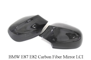 BMW E87 E82 Carbon Fiber Mirror Cover LCI 2009 - 2011 (1)
