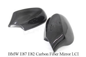 BMW E87 E82 Carbon Fiber Mirror Cover LCI 2009 - 2011 (1)