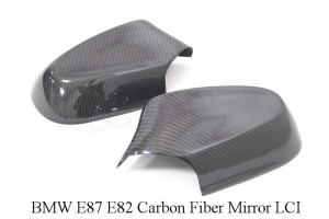 BMW E87 E82 Carbon Fiber Mirror Cover LCI 2009 - 2011 (1)