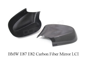 BMW E87 E82 Carbon Fiber Mirror Cover LCI 2009 - 2011 (1)