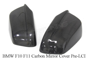 BMW F10 F11 Carbon Fiber Mirror Cover Pre-LCI (1)