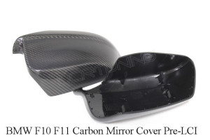 BMW F10 F11 Carbon Fiber Mirror Cover Pre-LCI (1)
