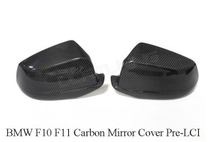 BMW F10 F11 Carbon Fiber Mirror Cover Pre-LCI (1)