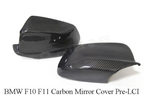 BMW F10 F11 Carbon Fiber Mirror Cover Pre-LCI (1)