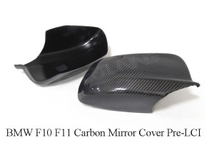 BMW F10 F11 Carbon Fiber Mirror Cover Pre-LCI (1)