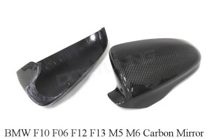 BMW F10 F12 F13 F06 M5 M6 Carbon Fiber Mirror Cover (4)