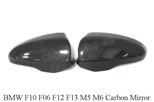 BMW F10 F12 F13 F06 M5 M6 Carbon Fiber Mirror Cover (5)
